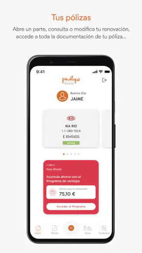 Penélope Seguros screenshot