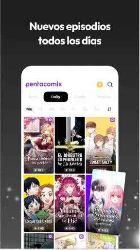 Pentacomix – Webtoons español screenshot