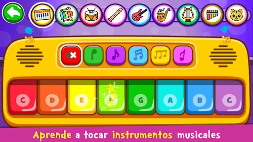Piano Niños Música y Canciones screenshot