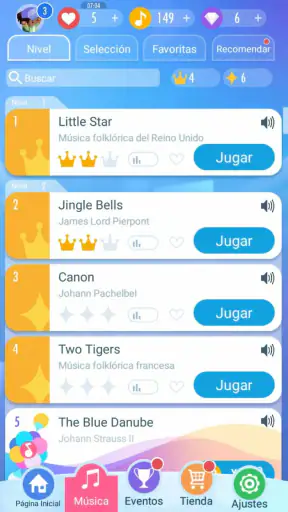 Teclas de Piano 2™- Juego screenshot