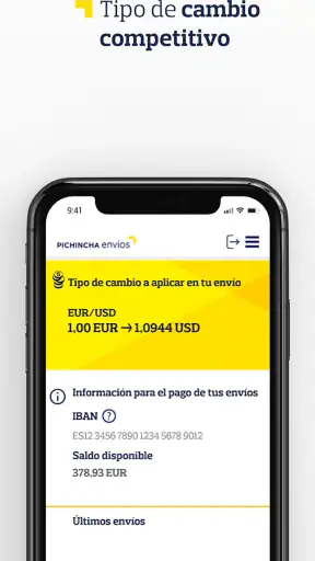 Pichincha Envíos screenshot