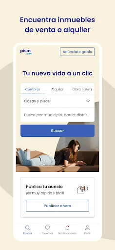 pisos.com - pisos y casas screenshot