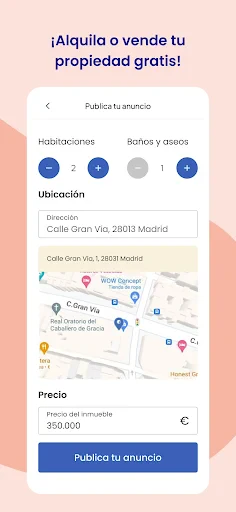 pisos.com - pisos y casas screenshot