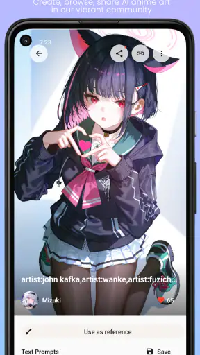 PixAI: Generador Arte Anime IA screenshot