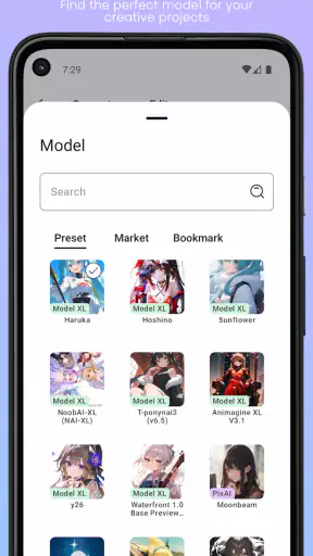 PixAI: Generador Arte Anime IA screenshot