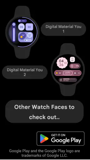 Pixel Watch 2 Face I screenshot