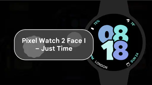 Pixel Watch 2 Face I screenshot