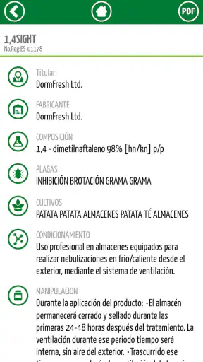 PlantCare - Fitosanitarios screenshot