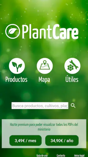 PlantCare - Fitosanitarios screenshot