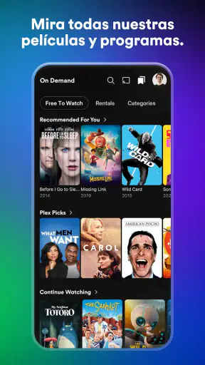 Plex: Películas y programas screenshot