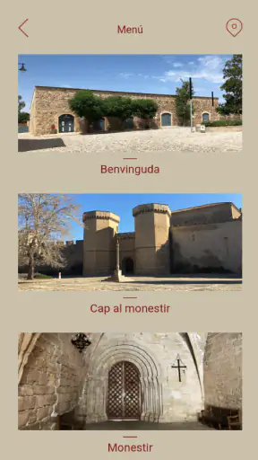 Poblet Guía oficial screenshot