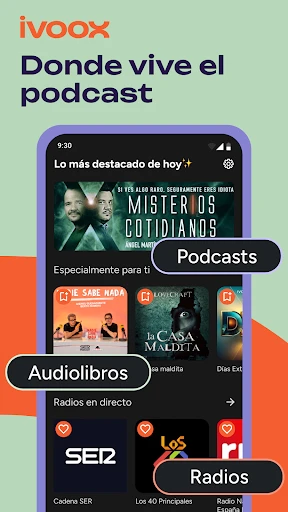 Podcast & Radio iVoox screenshot