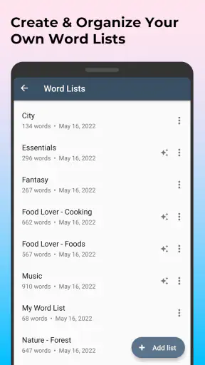 Poetry Magnets: Poems & Lyrics screenshot