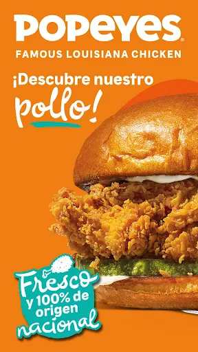 POPEYES ESPAÑA screenshot