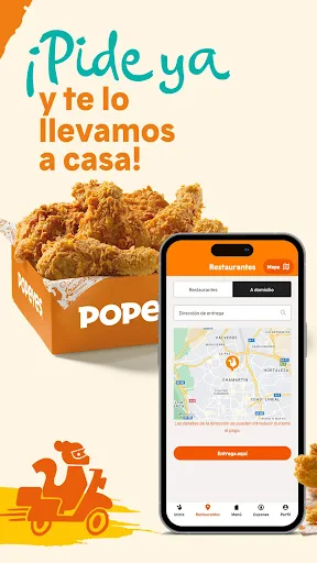 POPEYES ESPAÑA screenshot