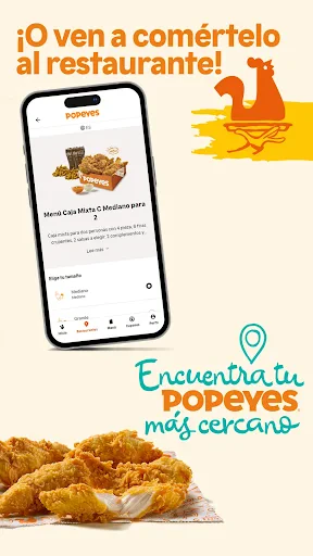 POPEYES ESPAÑA screenshot