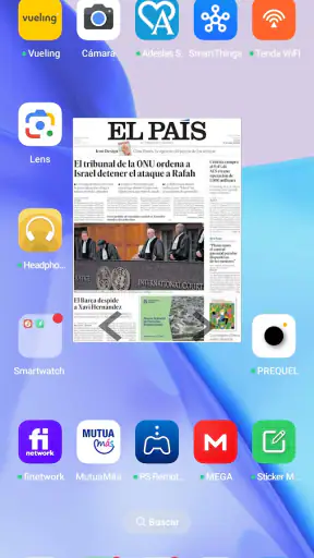 Portadas Periódicos screenshot