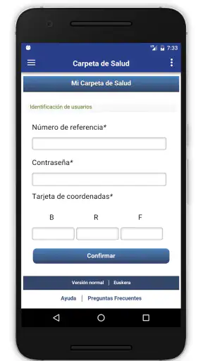 Portal Móvil Osakidetza screenshot
