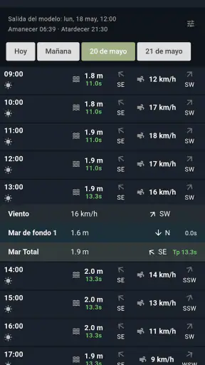 Prediccion del Oleaje screenshot