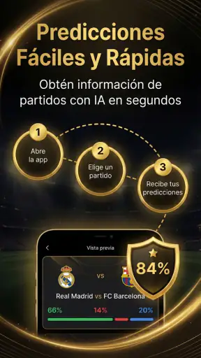 Predicciones Fútbol IA screenshot