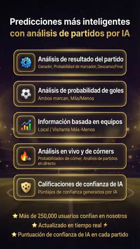 Predicciones Fútbol IA screenshot
