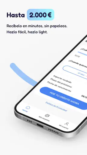 Prestalight-préstamos rápidos screenshot