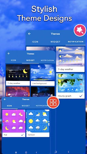 Previsión meteorológica local screenshot