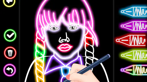 Colorear Princesas con Brillo screenshot