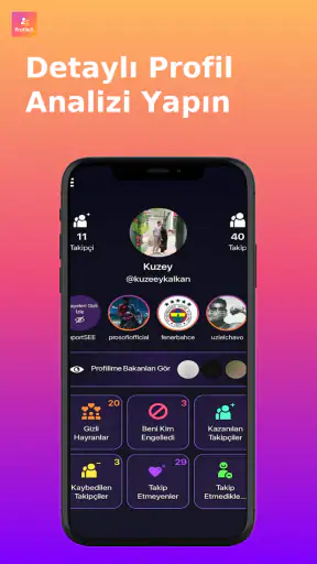 ProfileX screenshot