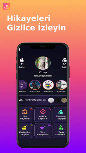 ProfileX screenshot