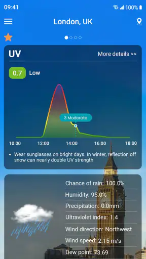 Pronóstico del tiempo screenshot