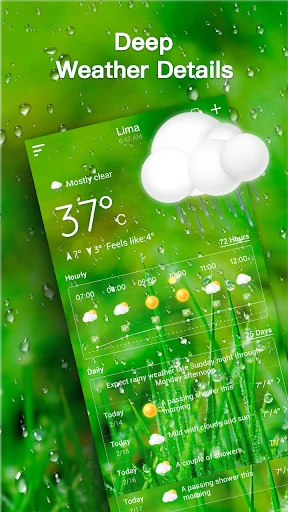 Pronóstico del tiempo en vivo screenshot