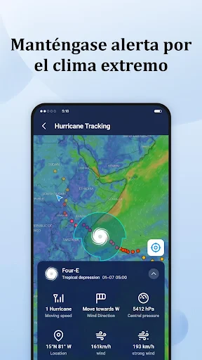 Pronóstico diario screenshot