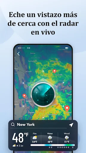 Pronóstico diario screenshot