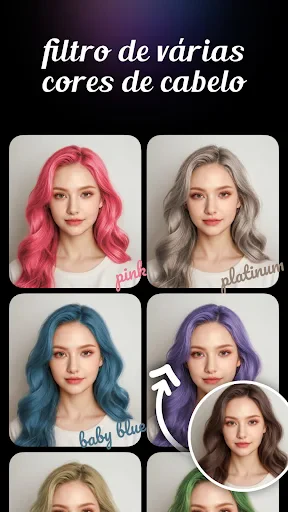 Prookie Hair Face Shape Finder screenshot