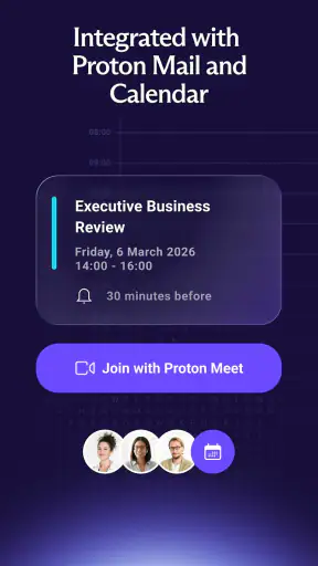 Proton Meet: Secure Meetings screenshot