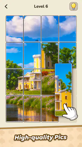 Puzzle Maestro Jigsolitaire screenshot