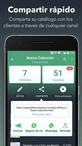 QuickSell: Catálogo de ventas screenshot