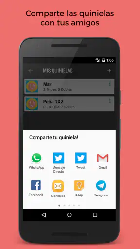 Quiniela screenshot