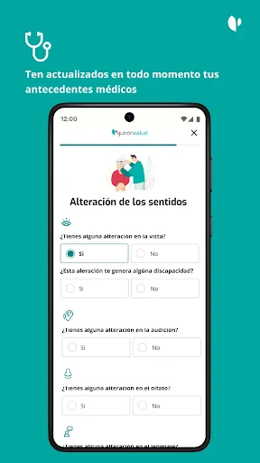 Quirónsalud screenshot