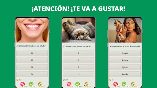 QuizzLand quiz de conocimiento screenshot