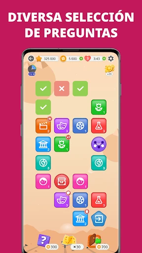 QuizzLand quiz de conocimiento screenshot