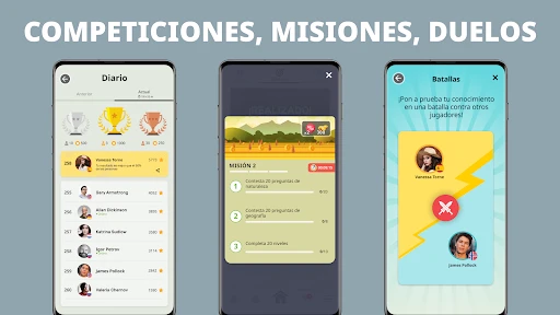 QuizzLand quiz de conocimiento screenshot
