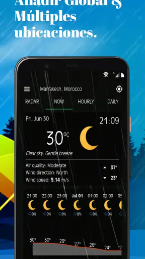 Radar de Lluvia: El Tiempo screenshot