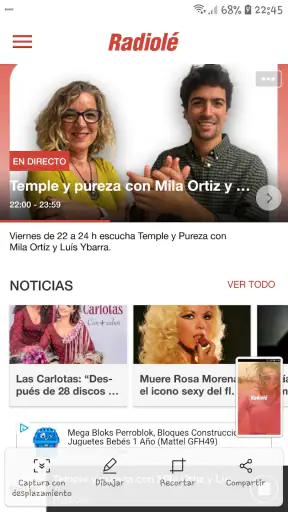 Radiolé screenshot