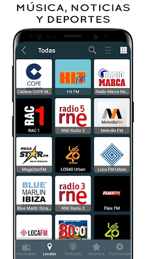 Radios Españolas en directo FM screenshot