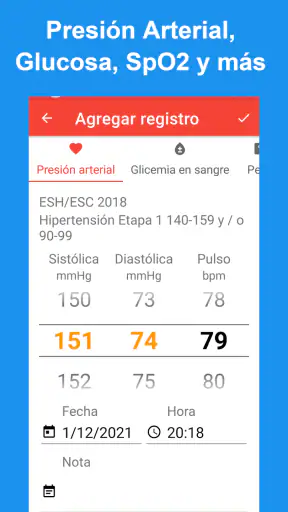 Rastreador Signos Vitales screenshot
