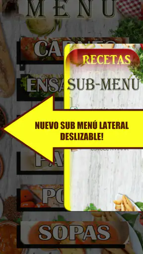 Recetas de Cocina Española screenshot