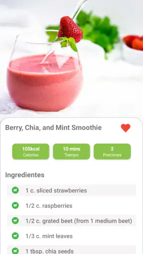 Recetas saludables screenshot