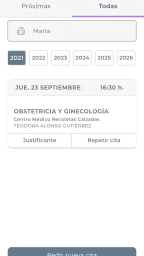 Recoletas Salud screenshot